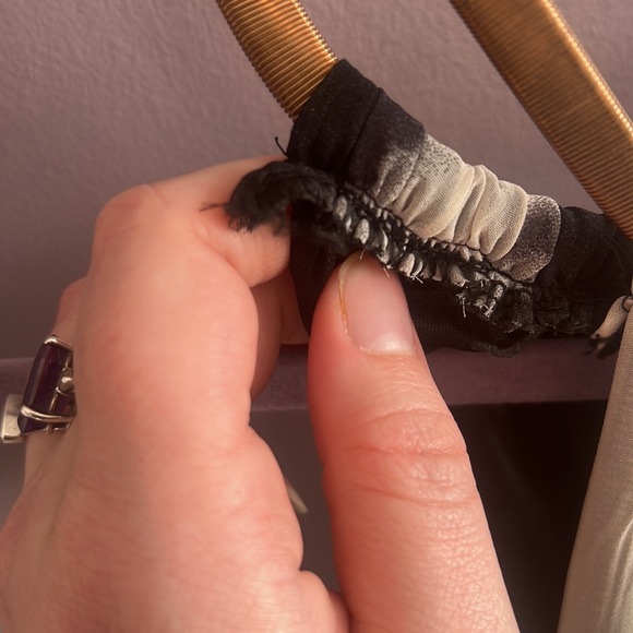 Black and White Semi Sheer Summer Dress Size Medium - Picture 12 of 12